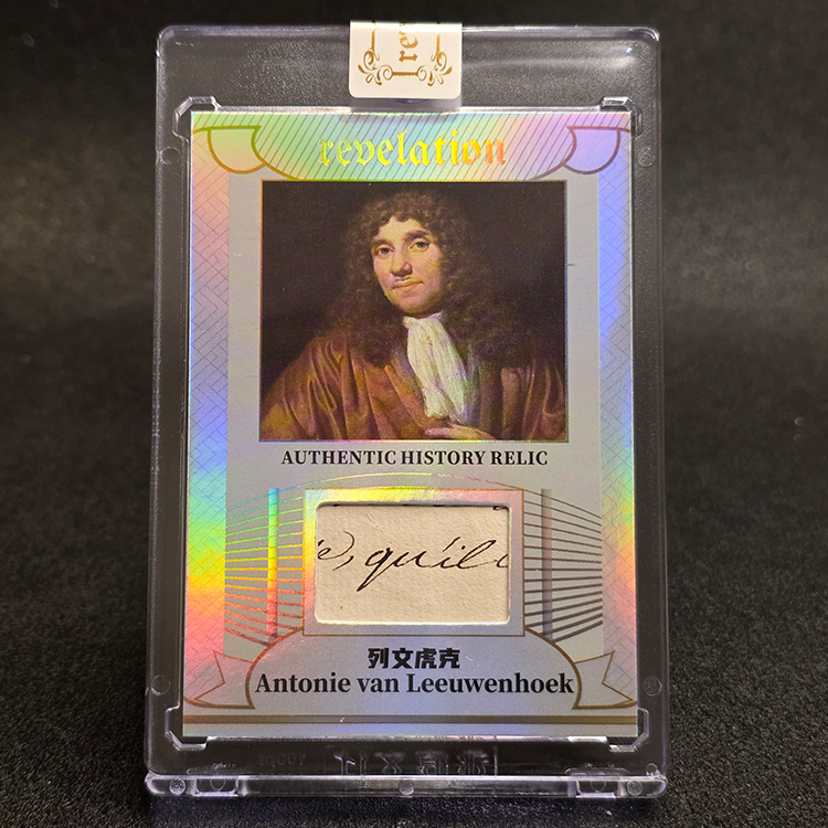 Eternal - Revelation Authentic History Relic 2025 - Antonie Van Leeuwenhoek 34/50