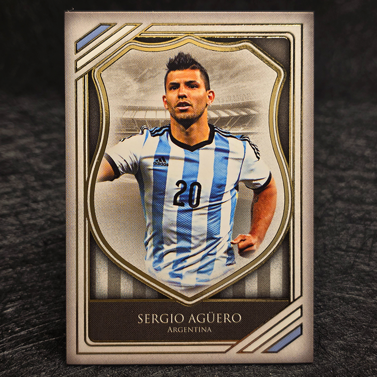 Futera Unique 2025 - Heritage - Gold - Sergio Aguero, Argentina /35  #HG101