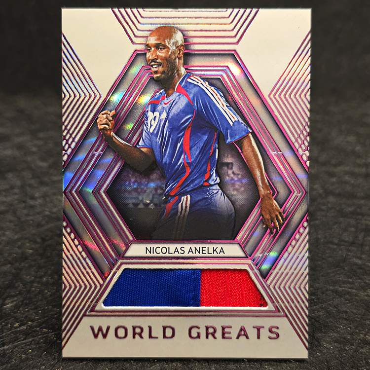 Futera Platinum 2025 - World Greats - Nicolas Anelka, France /3 #WG01