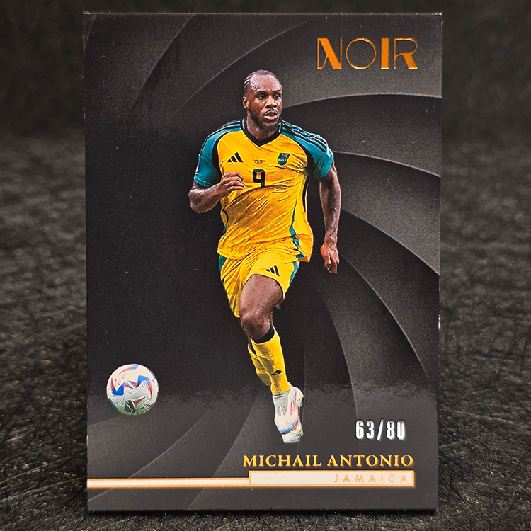 Panini Noir Soccer 2004/25 - Bronze - Michail Antonio, Jamaica /80 #53