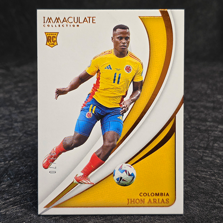 Panini Immaculate 2024-25 - Bronze - Jhon Arias, Colombia /70 #66