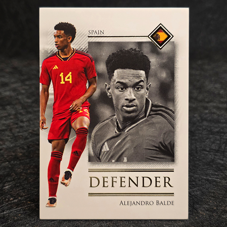 Futera Unique World Football 2025 - Defender - Alejandro Balde, Spain #007