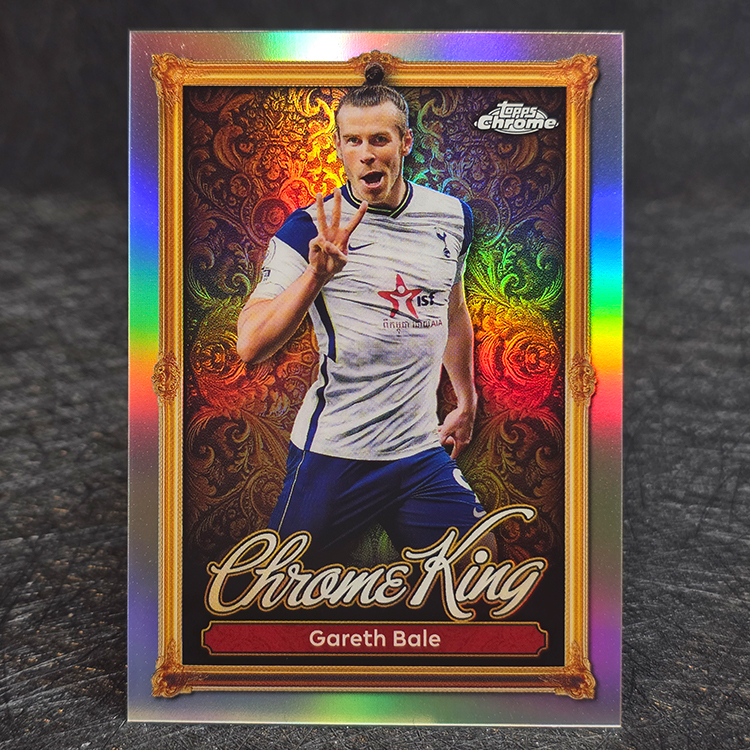 Topps Premier League 2025-26 - Chrome King - Gareth Bale, Tottenham #CK18
