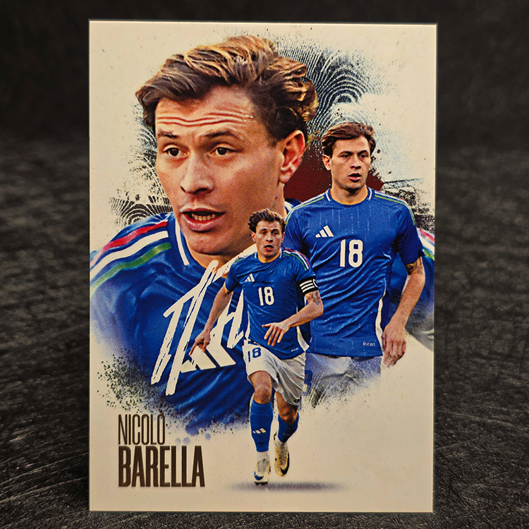 Futera FX Series 2 2025 - Nicolo Barella, Italy #FXB061