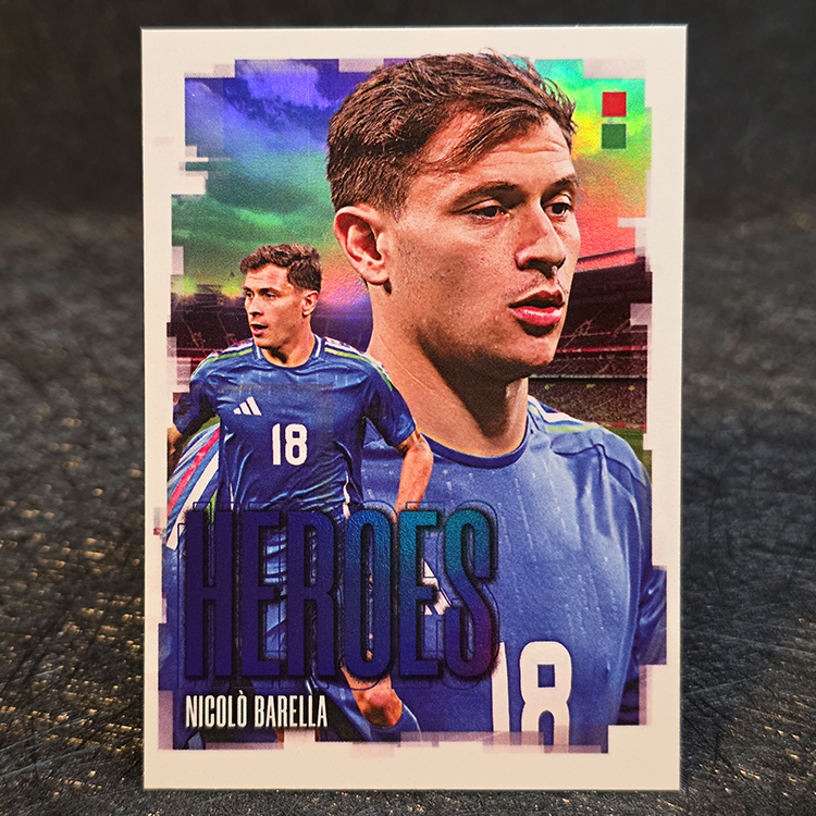 Futera Fans Selection 2025 - Heroes - Nicolo Barella, Italy #HR04