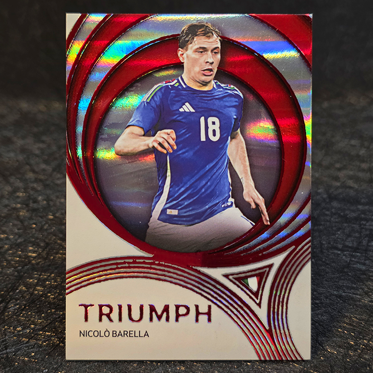 Futera Platinum 2025 - Triumph - Nicolo Barella, Italy /5 #INA03