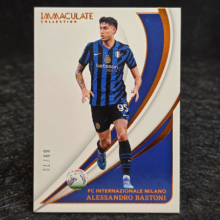 Panini Immaculate 2024-25 - Bronze - Alessandro Bastoni, Inter /70 #19