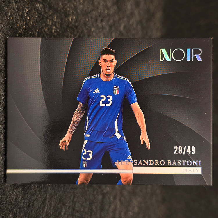Panini Noir Soccer 2004/25 - Silver - Alessandro Bastoni, Italy /49 #188