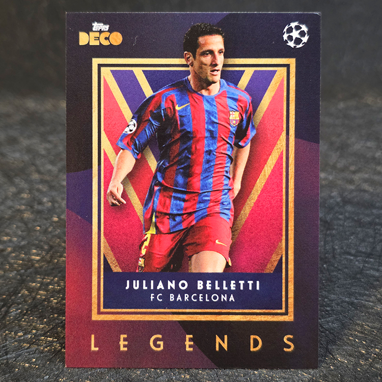 Topps Deco 2023-24 - Legends - Juliano Belletti, Barcelona