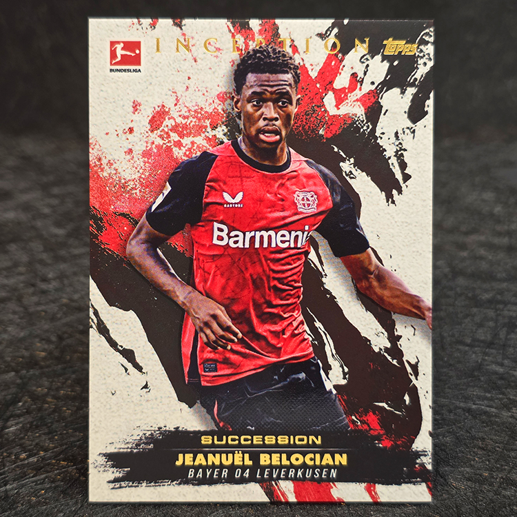 Topps Inception Bundesliga 2024-25 - Succession - Jeanuel Belocian, Bayer Leverkusen