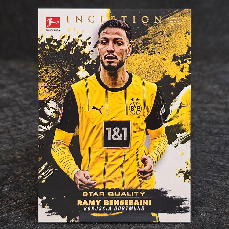 Topps Inception Bundesliga 2024-25 - Star Quality - Ramy Bensebaini, Borussia Dortmund