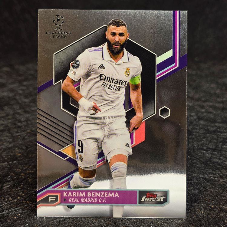 Topps Finest UEFA 2022-23 - Karim Benzema, Real Madrid #5