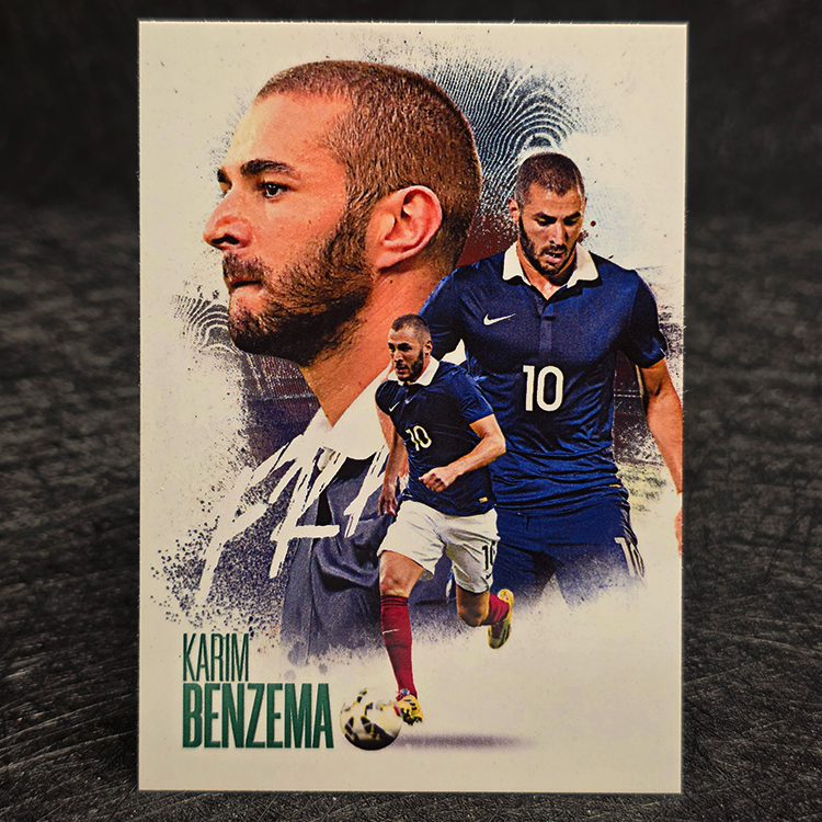 Futera FX Series 2 2025 - Karim Benzema, France /22 #FXB113