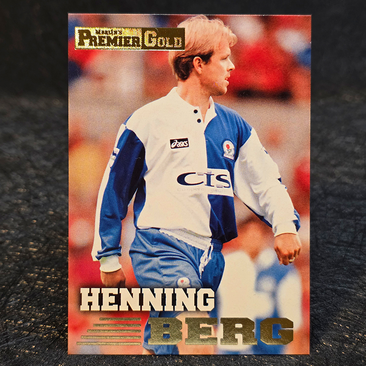 Topps Merlin's Premier Gold 1996-97 - Henning Berg, Blackburn #76