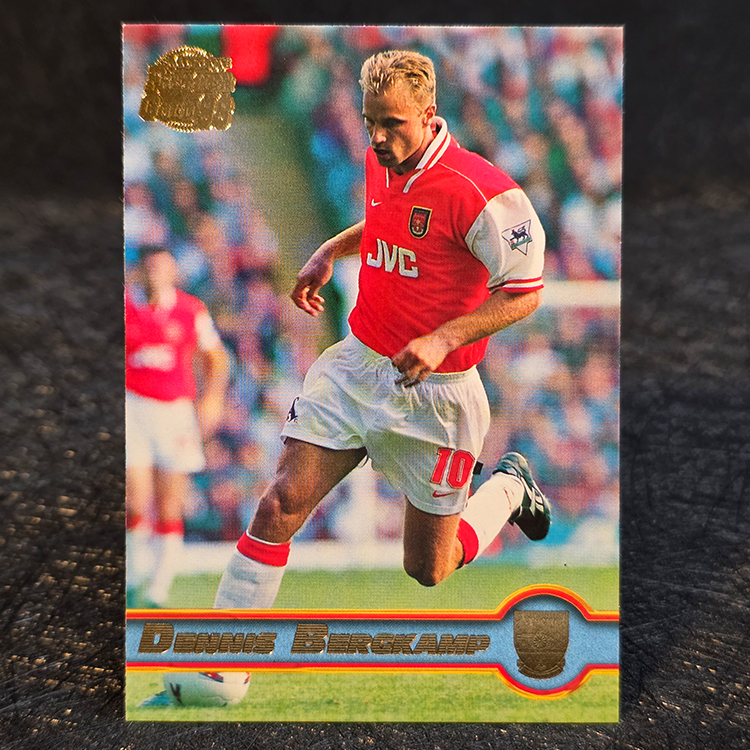 Topps Merlin's Premier Gold 1997-98 - Dennis Bergkamp, Arsenal #002