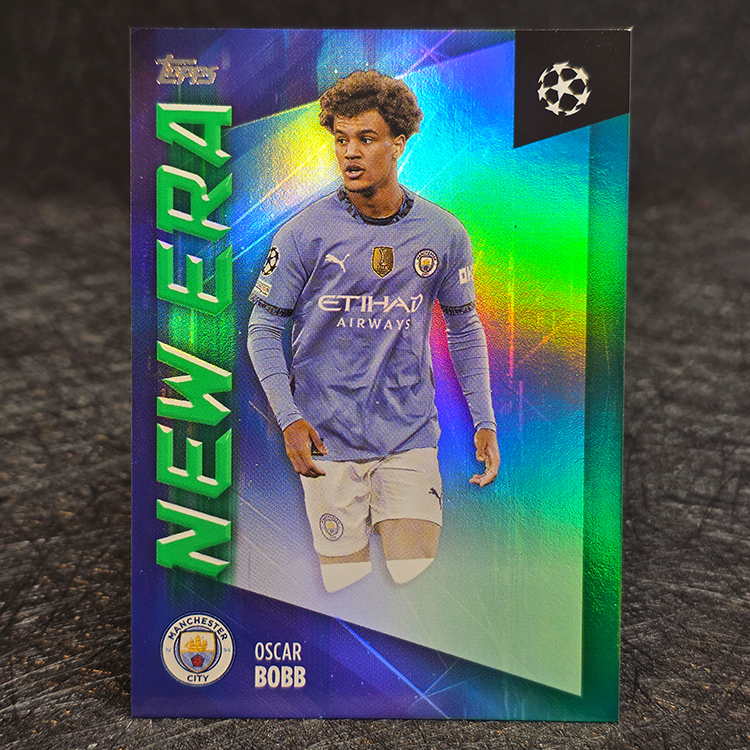 Topps UEFA 2024-25 - New Era - Oscar Bobb, Manchester City /99 #NE-17