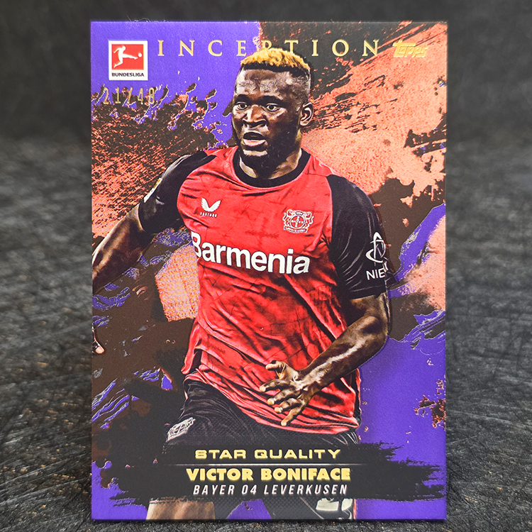 Topps Inception Bundesliga 2024-25 - Star Quality - Victor Boniface, Bayer Leverkusen /49