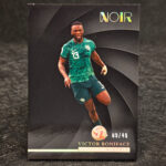 Panini Noir Soccer 2004/25 - Silver - Victor Boniface, Nigeria /49 #35