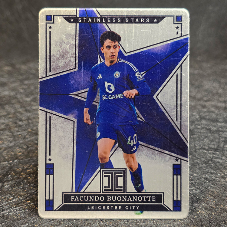 Panini Impeccable PL 2024-25 - Stainless Stars - Facundo Bounanotte, Leicester City /79 #30