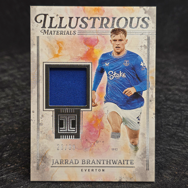Panini Impeccable PL 2024-25 - Illustrious Materials - Jarrad Branthwaite, Everton /99 #IL-JB