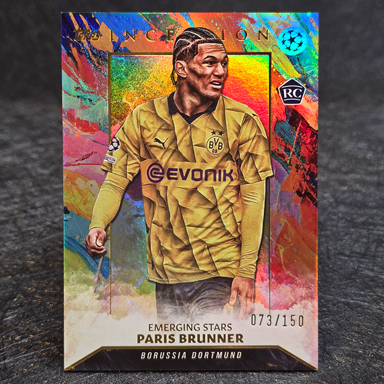Topps Inception 2024 - Emerging Stars - Paris Brunner, Borussia Dortmund /150