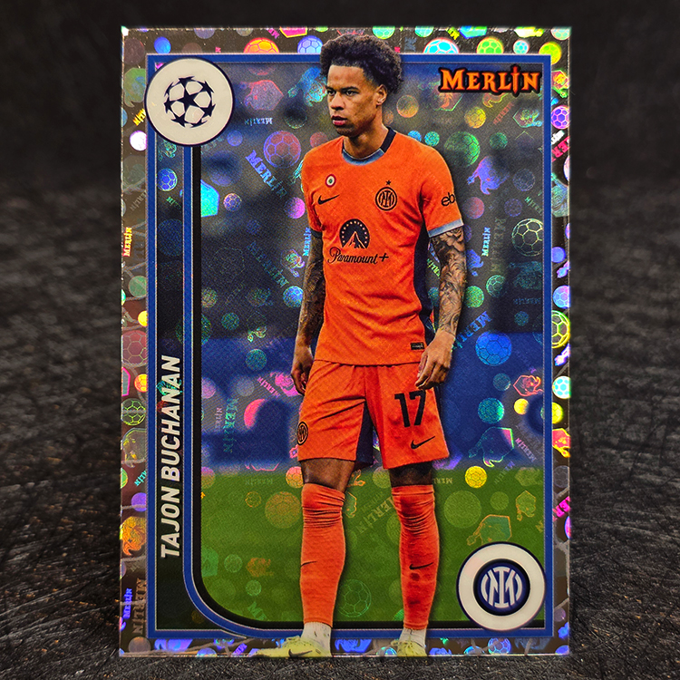 Topps Merlin UEFA 2023-24 - Star Ball - Tajon Buchanan, Inter #110