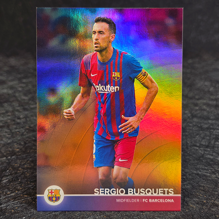 Topps Barcelona Team Set 2021-22 - Sergio Busquets, Barcelona /20 #10