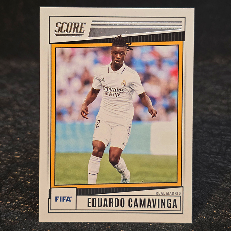 Panini Score FIFA Soccer 2022-23 - Eduardo Camavinga, Real Madrid #148