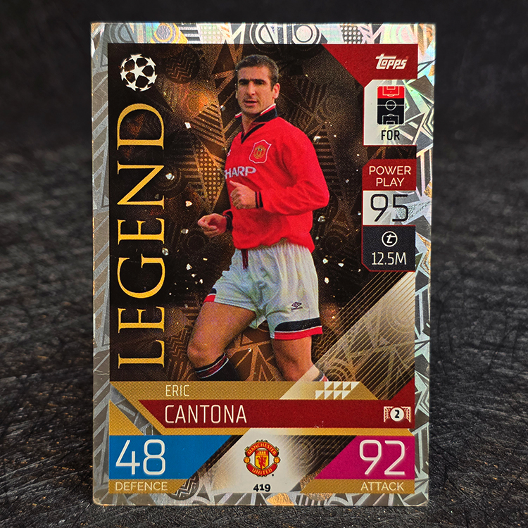Topps Match Attax 2022-23 - Legend - Eric Cantona, Manchester United #419