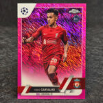 Topps Chrome UEFA 2022-23 - Pink - Fabio Carvalho, Liverpool /250 #28