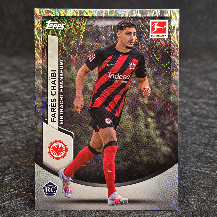 Topps Bundesliga 2023-24 - Year Of The Dragon - Fares Chaibi, Eintract Frankfurt /99 #28