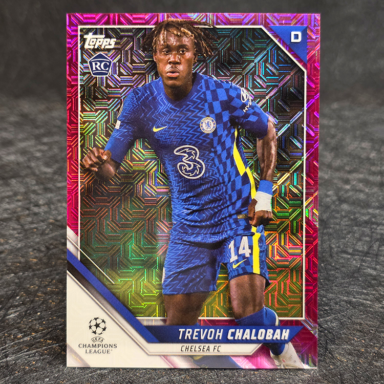 Topps Chrome UEFA 2021-22 - Japanese Edition, Purple - Trevoh Chalobah, Chelsea /125 #151