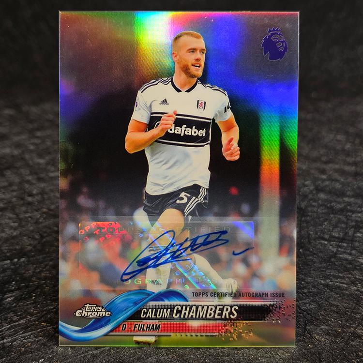 Topps Premier League 2018-19 - Autograph - Calum Chambers, Fulham #53