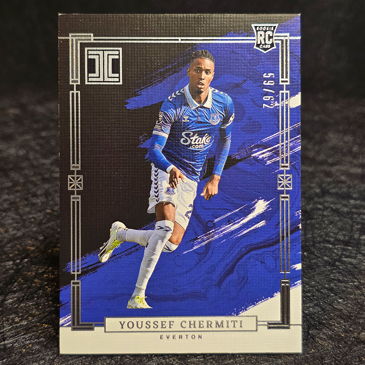 Panini Impeccable PL 2023-24 - Silver - Yousef Chermiti, Everton /62 #54