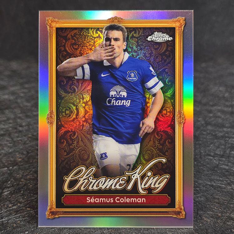 Topps Premier League 2025-26 - Chrome King - Seamus Coleman, Everton #CK9
