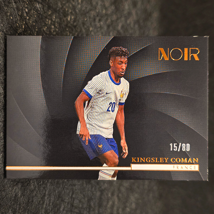 Panini Noir Soccer 2004/25 - Bronze - Kingsley Coman, France /80 #157