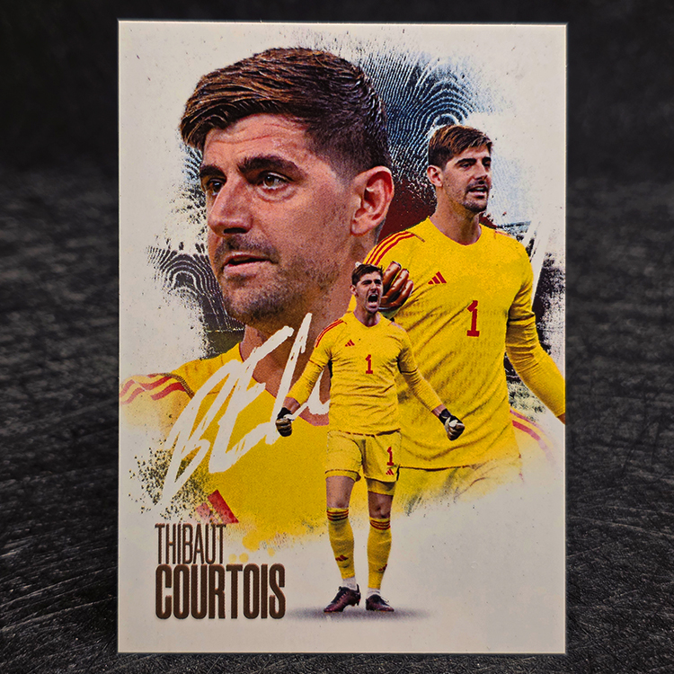 Futera FX Series 2 2025 - Thibaut Courtois, Belgium #FXB003