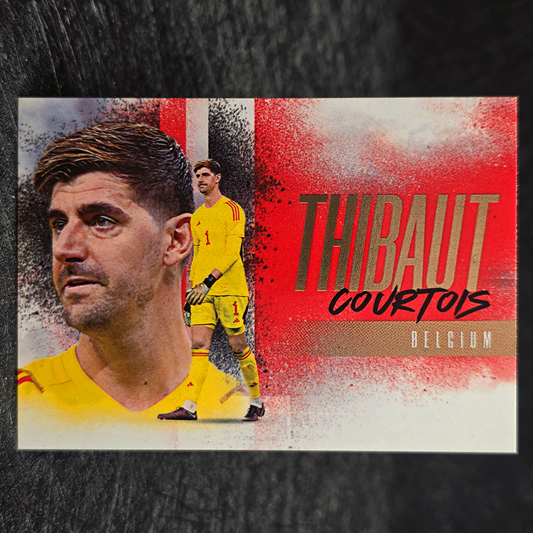 Futera FX Series 2 2025 - Landscape - Thibaut Courtois, Belgium #FXL016