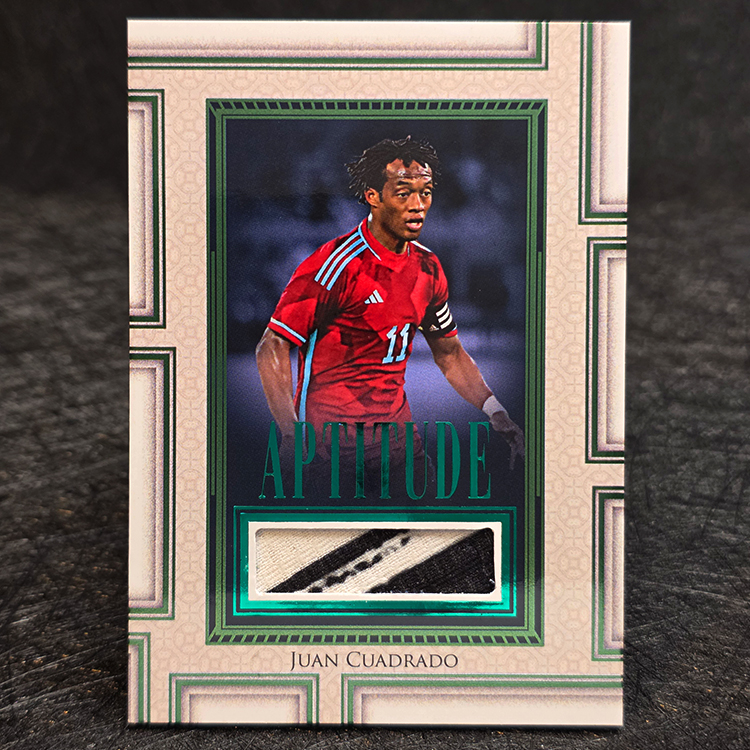 Futera Unique 2025 - Aptitude - Juan Cuadrado, Colombia 15/15 #AP04