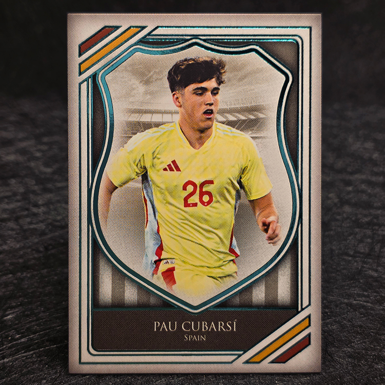 Futera Unique 2025 - Heritage - Aqua - Pau Cubarsi, Spain /32  #HG091