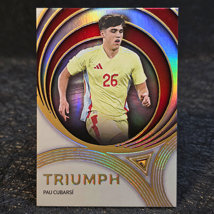 Futera Platinum 2025 - Triumph - Pau Cubarsi, Spain /9 #INA08