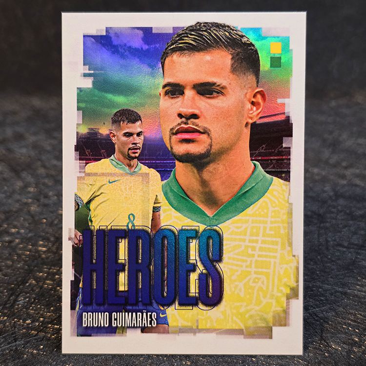Futera Fans Selection 2025 - Heroes - Bruno Guimaraes, Brazil #HR19