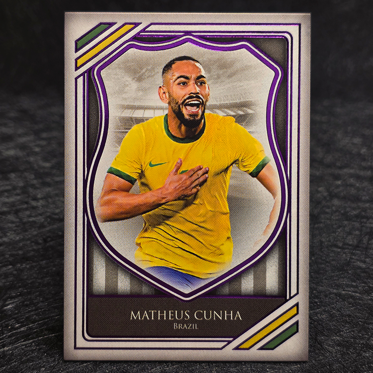 Futera Unique 2025 - Heritage - Purple - Matheus Cunha, Brazil /29 #HG062