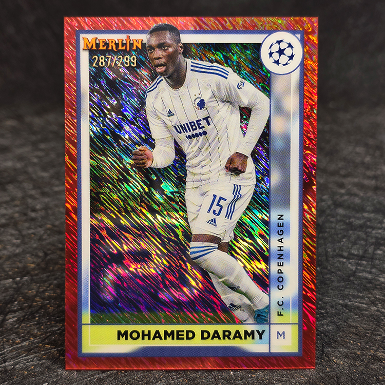 Topps Merlin UEFA 2022-23 - Bronze - Mohamed Daramy, Copenhagen /299 #62