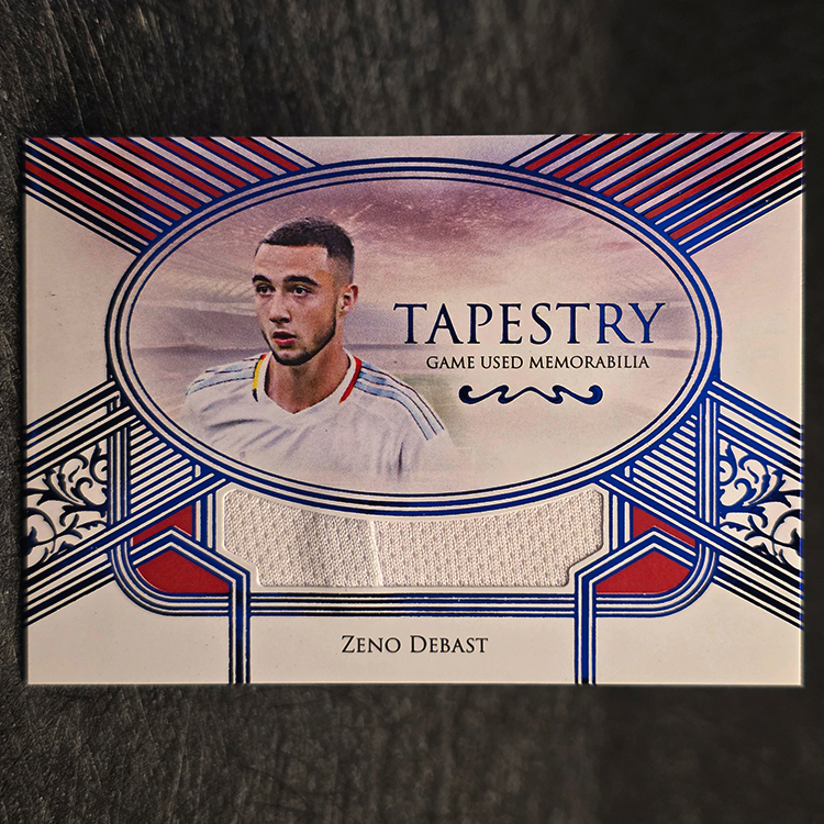 Futera Unique 2025 - Tapestry - Zeno Debast, Belgium /10 #TP01