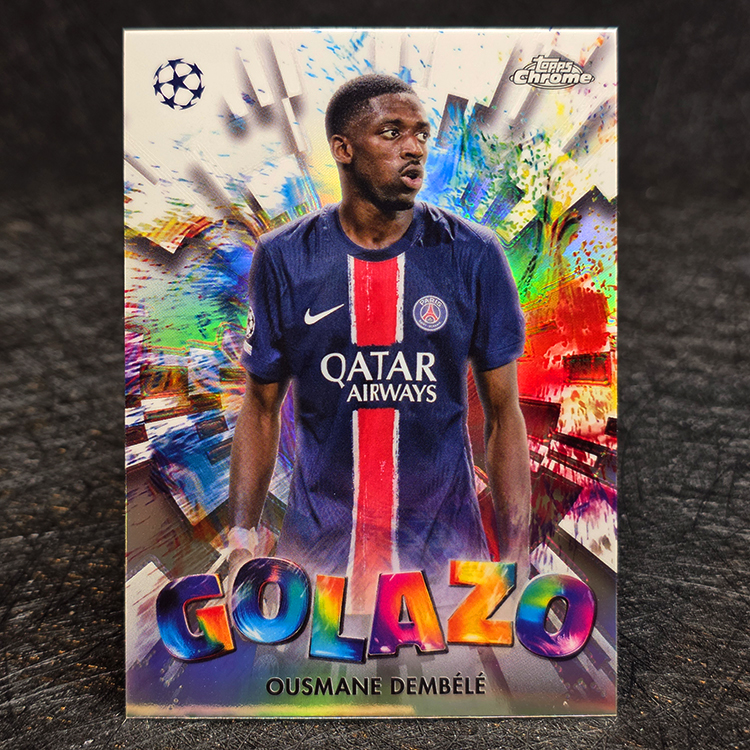 Topps Chrome UCC 2024-25 - Golazo - Ousmane Dembele, Paris St Germain #GZ-12