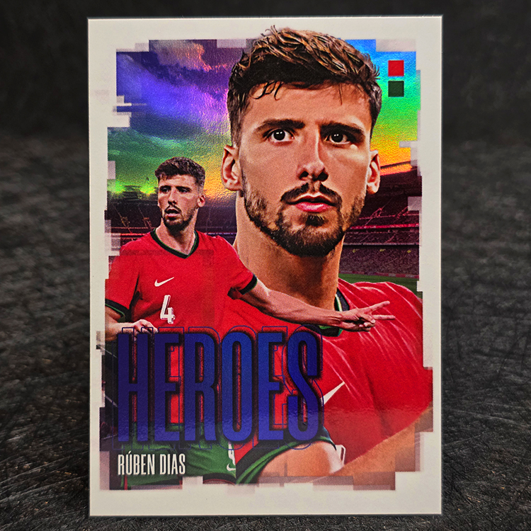 Futera Fans Selection 2025 - Heroes - Ruben Dias, Portugal #HR12