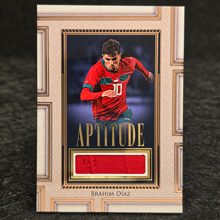 Futera Unique 2025 - Aptitude - Brahim Diaz, Morocco /20 #AP07