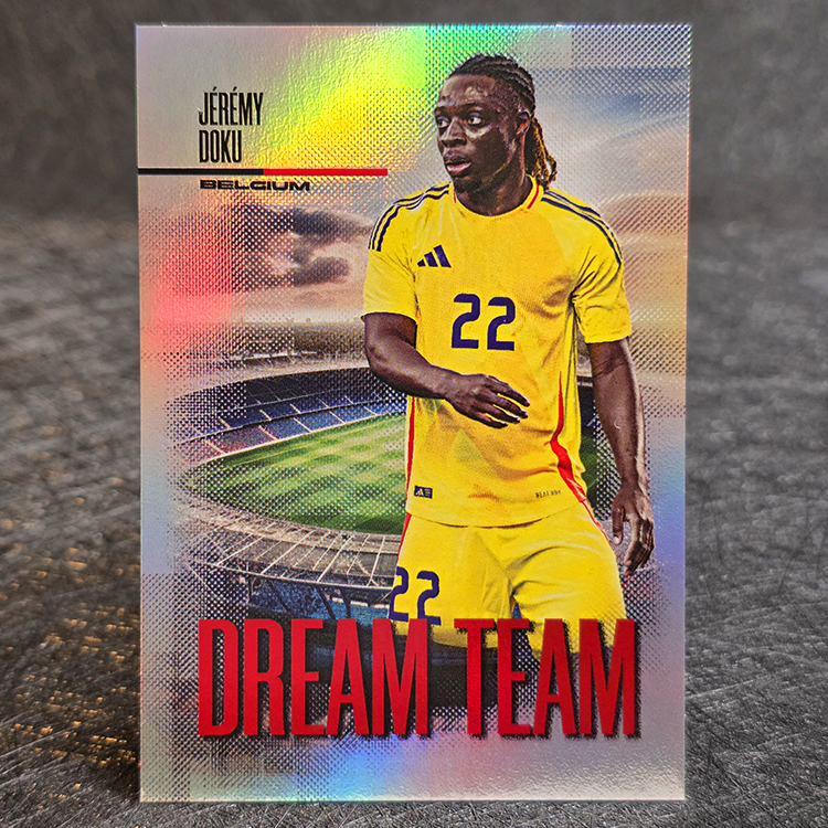 Futera Fans Selection 2025 - Dream Team - Jeremy Doku, Belgium /20 #DT65