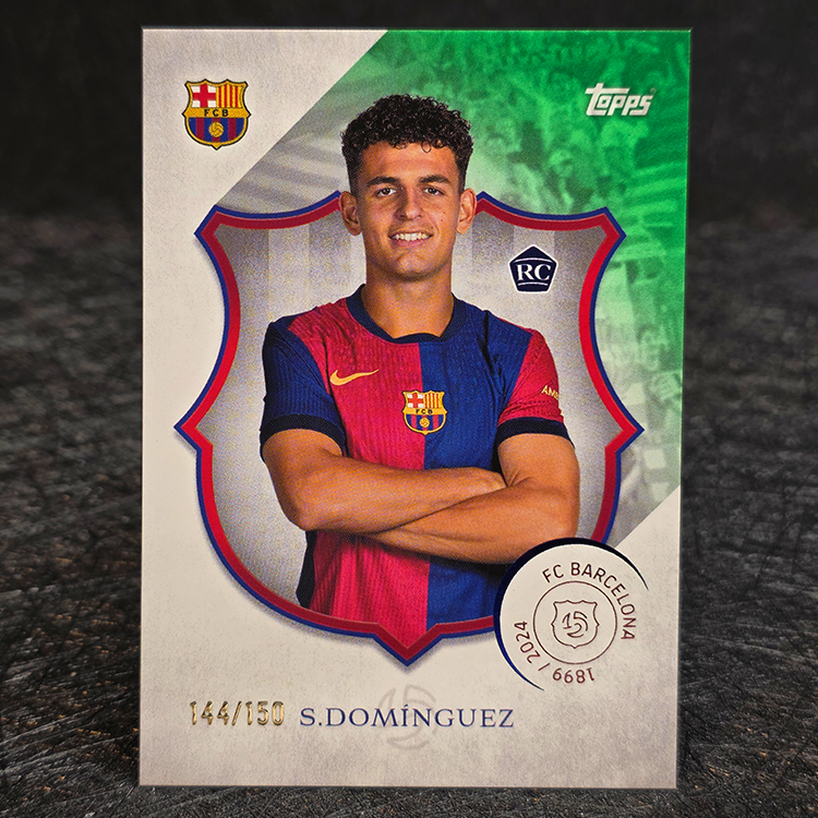 Topps Barcelona Team Set 2024-25 - 125th Anniversary - Sergi Dominguez, Barcelona /150 #4